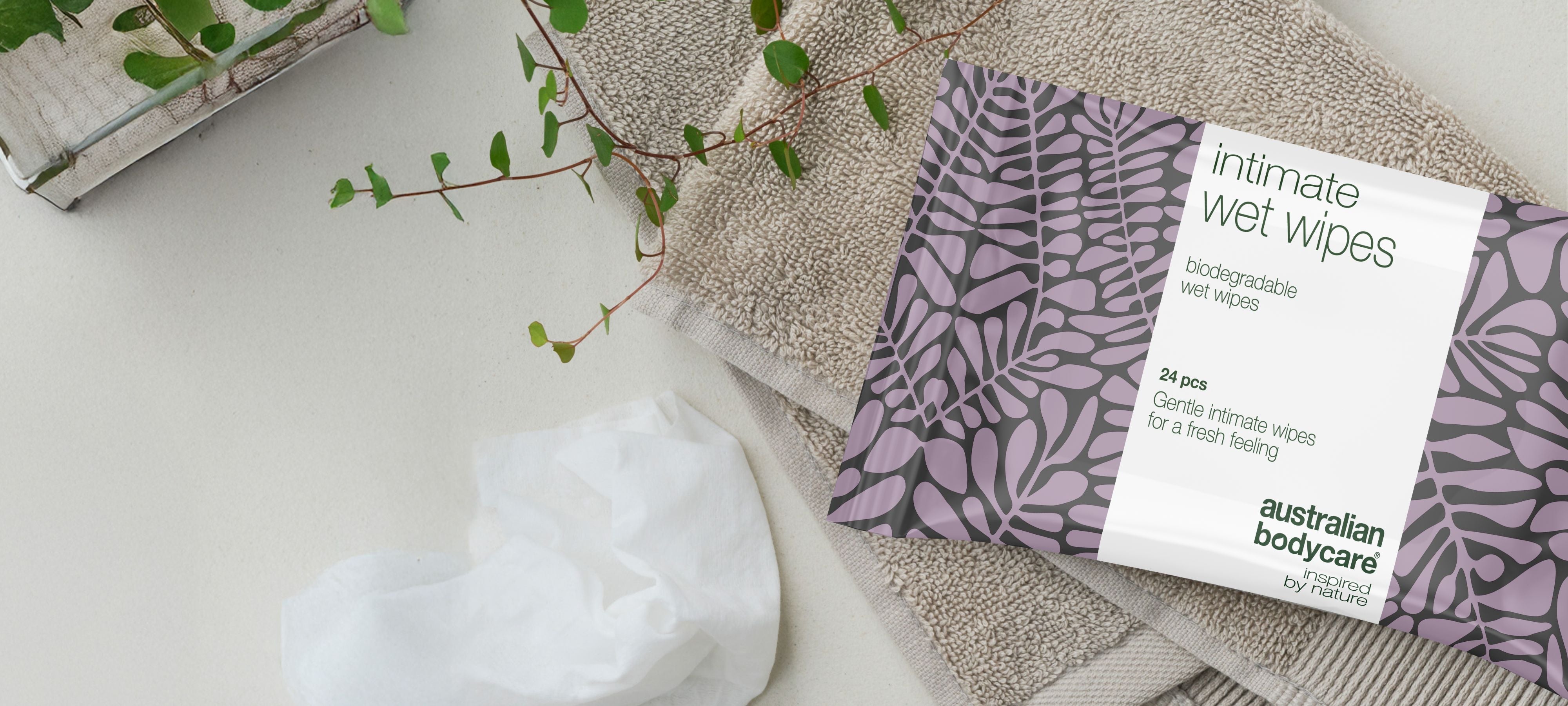 Intimvådservietit Teepuuöljyllä – Hellävarainen puhdistus ja suoja intiimialueelle