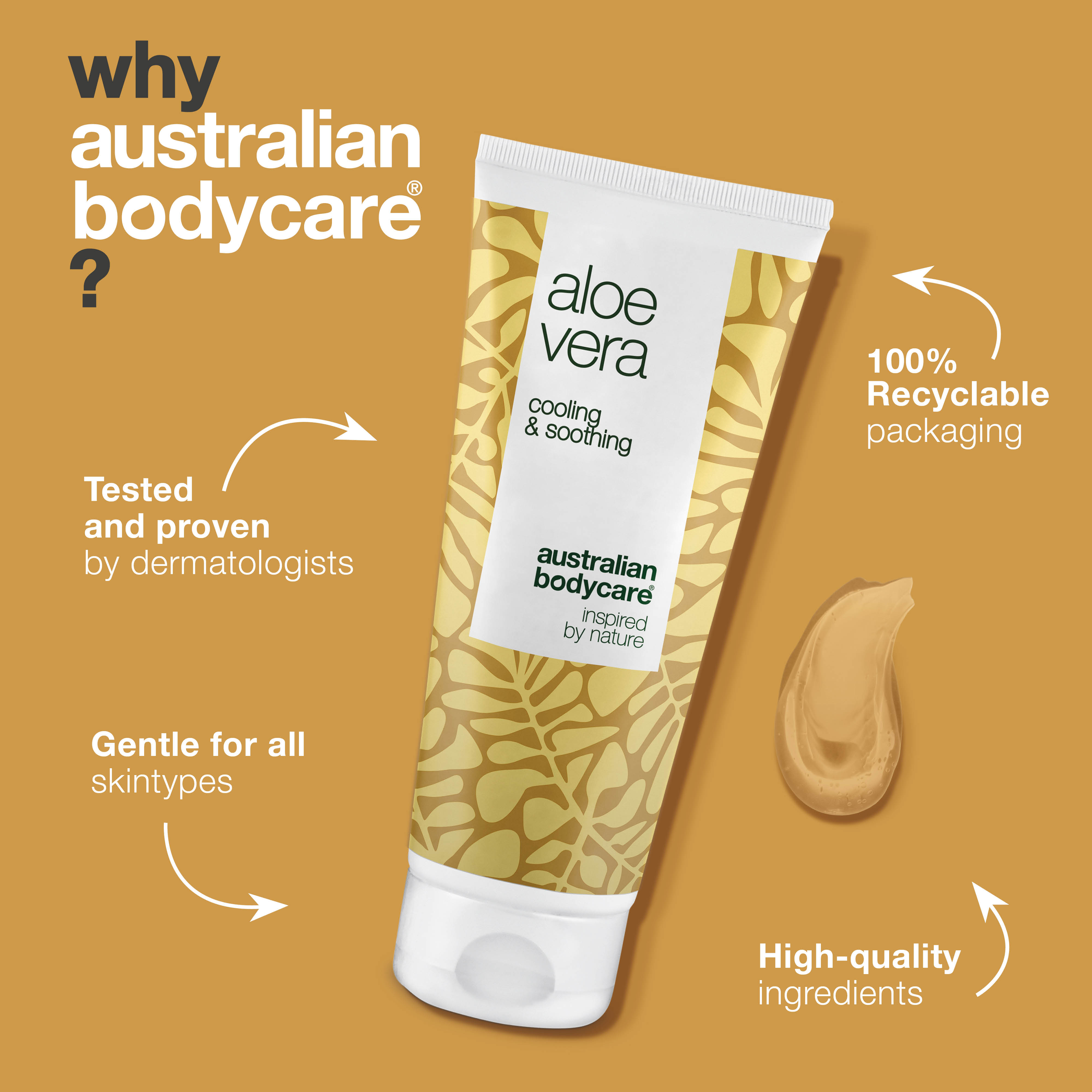 Bio Aloe Vera -geeli – Kosteuttaa ja raikastaa ihoa — Bio Aloe Vera -geeli kosteuttaa ja virkistää kuivaa tai auringon rasittamaa ihoa. Kevyt, nopeasti imeytyvä ja ei jätä tahmeaa tunnetta.