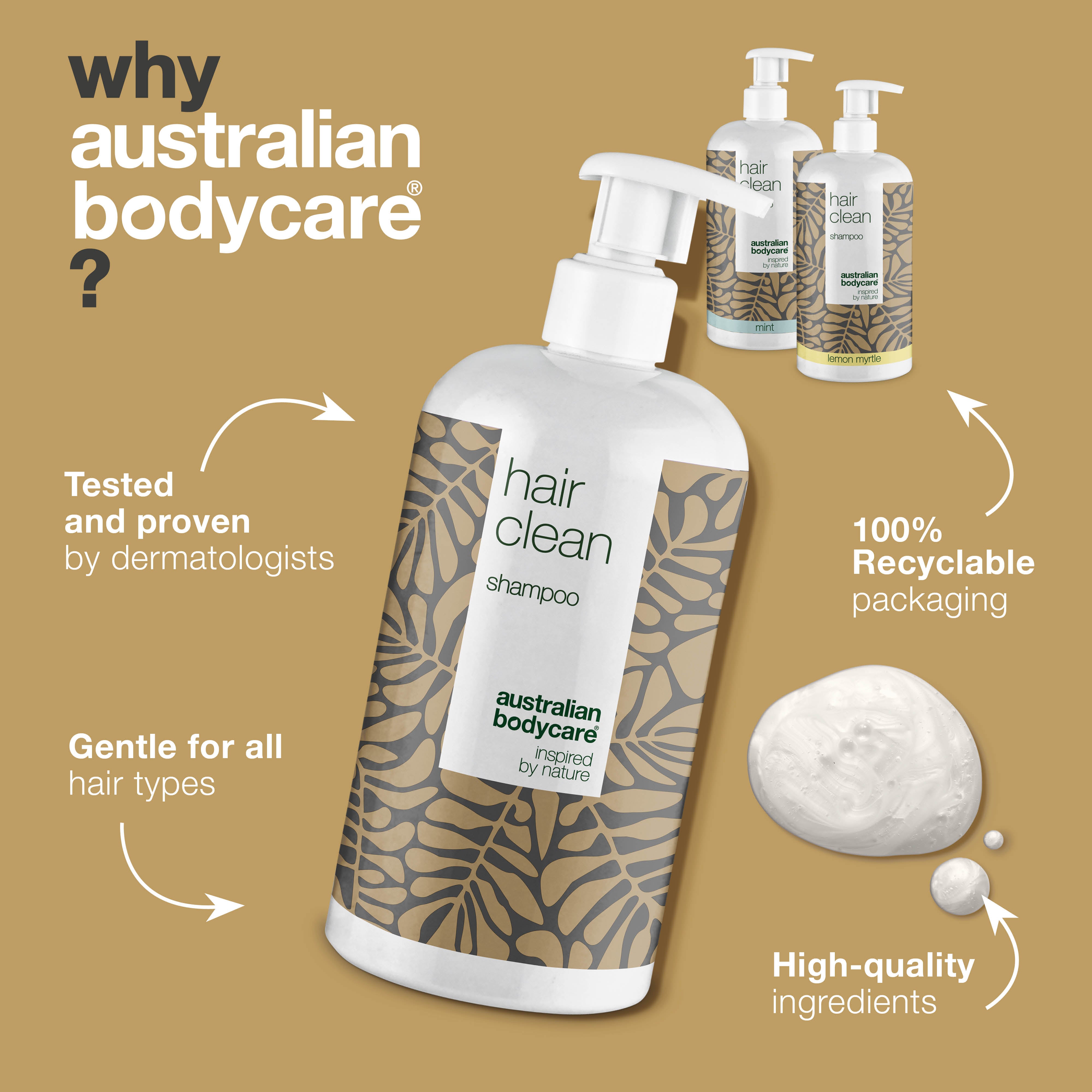 3 in 2 - shampoopakettitarjous — Pakettitarjous, jossa on 3 shampoota: Tea Tree, Lemon & Mint. Hyvä kuivaan päänahkaan kyllä terveisiä.