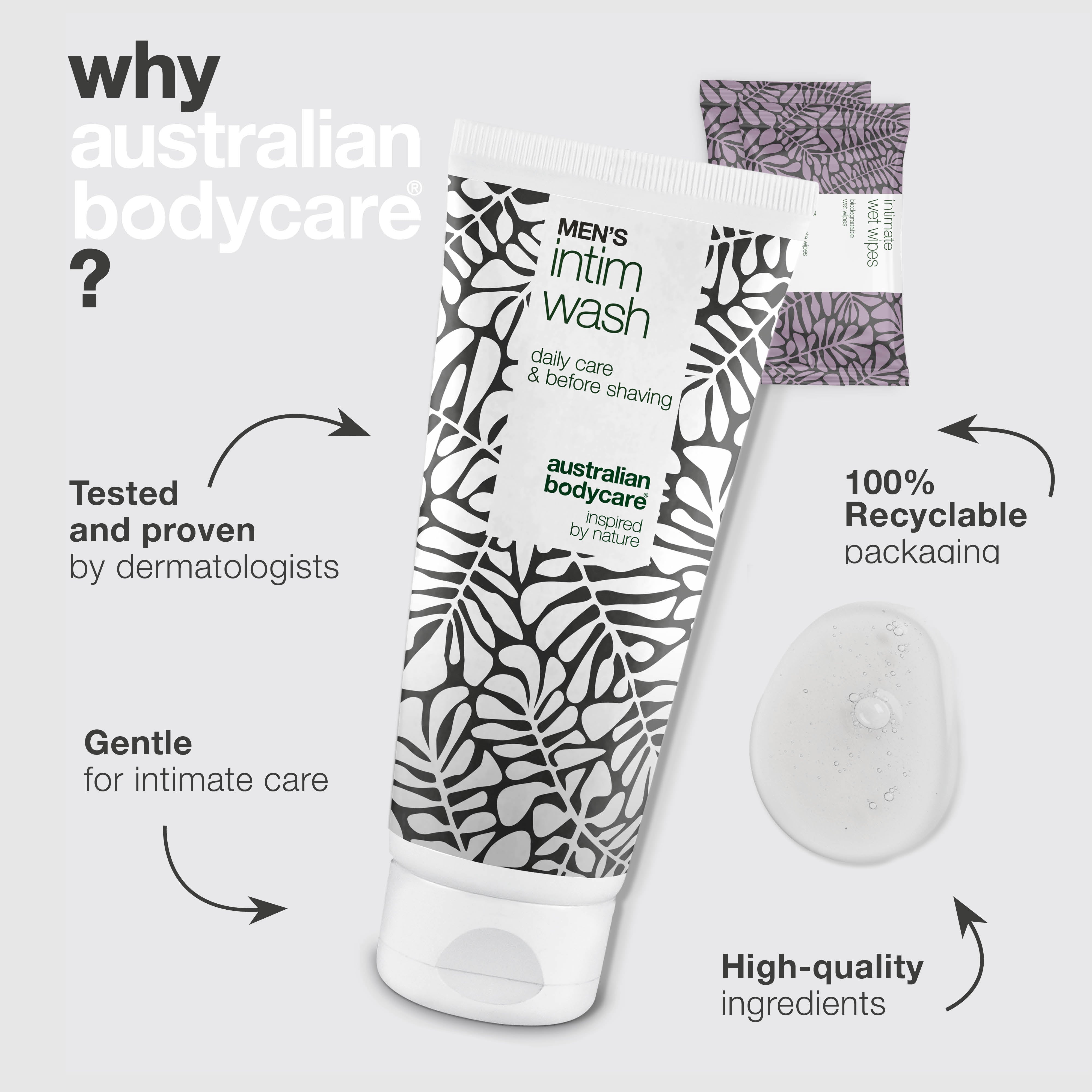 Intiimihygieniapakkaus smegman hoitoon — Poistaa ja ehkäisee smegmaa luonnollisesti