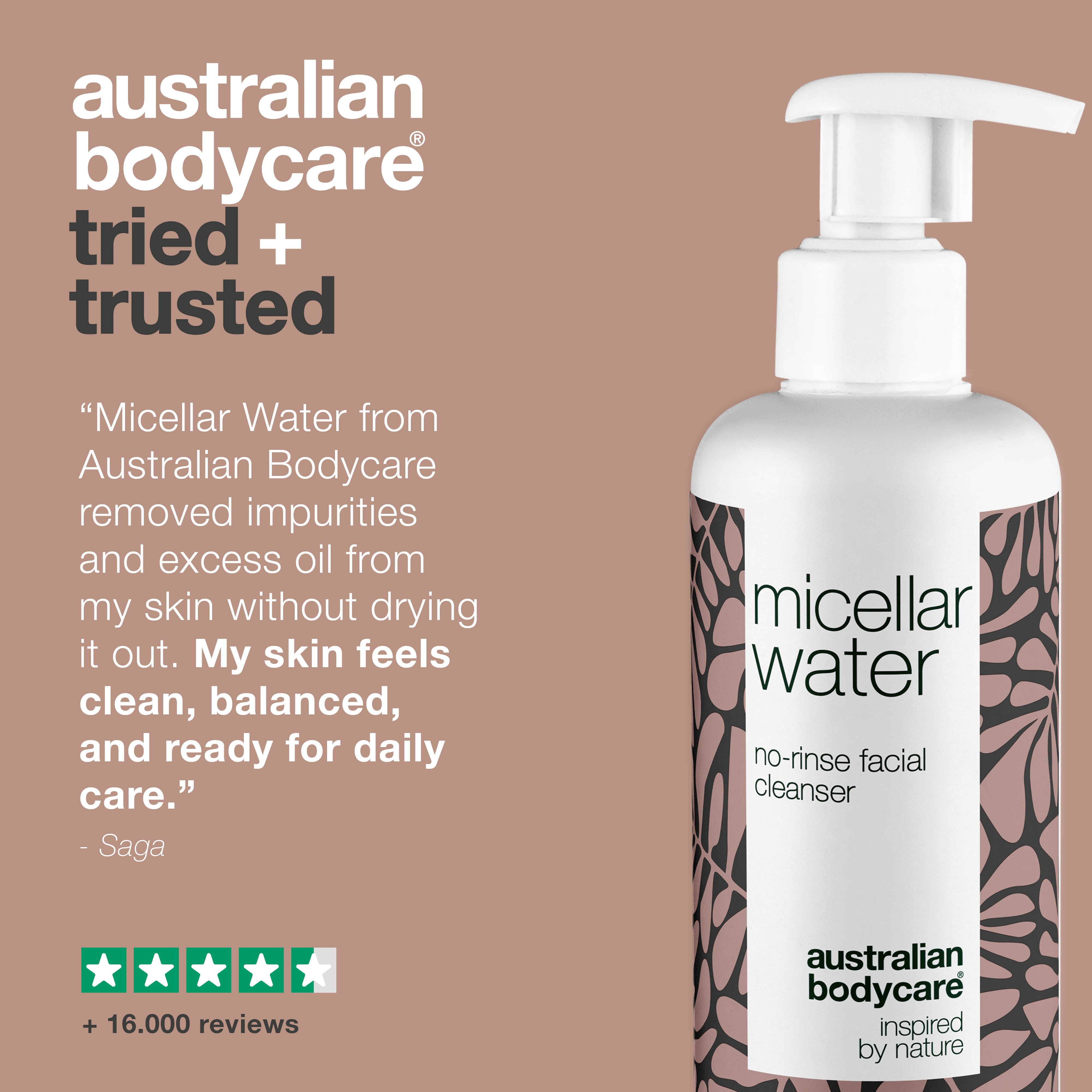 Micellar Water – Tehokas Puhdistus Rasvaiselle ja Epäpuhtaalle Iholle — Micellar Water poistaa meikin, epäpuhtaudet ja ylimääräisen rasvan. Täydellinen päivittäiseen ihon puhdistukseen.