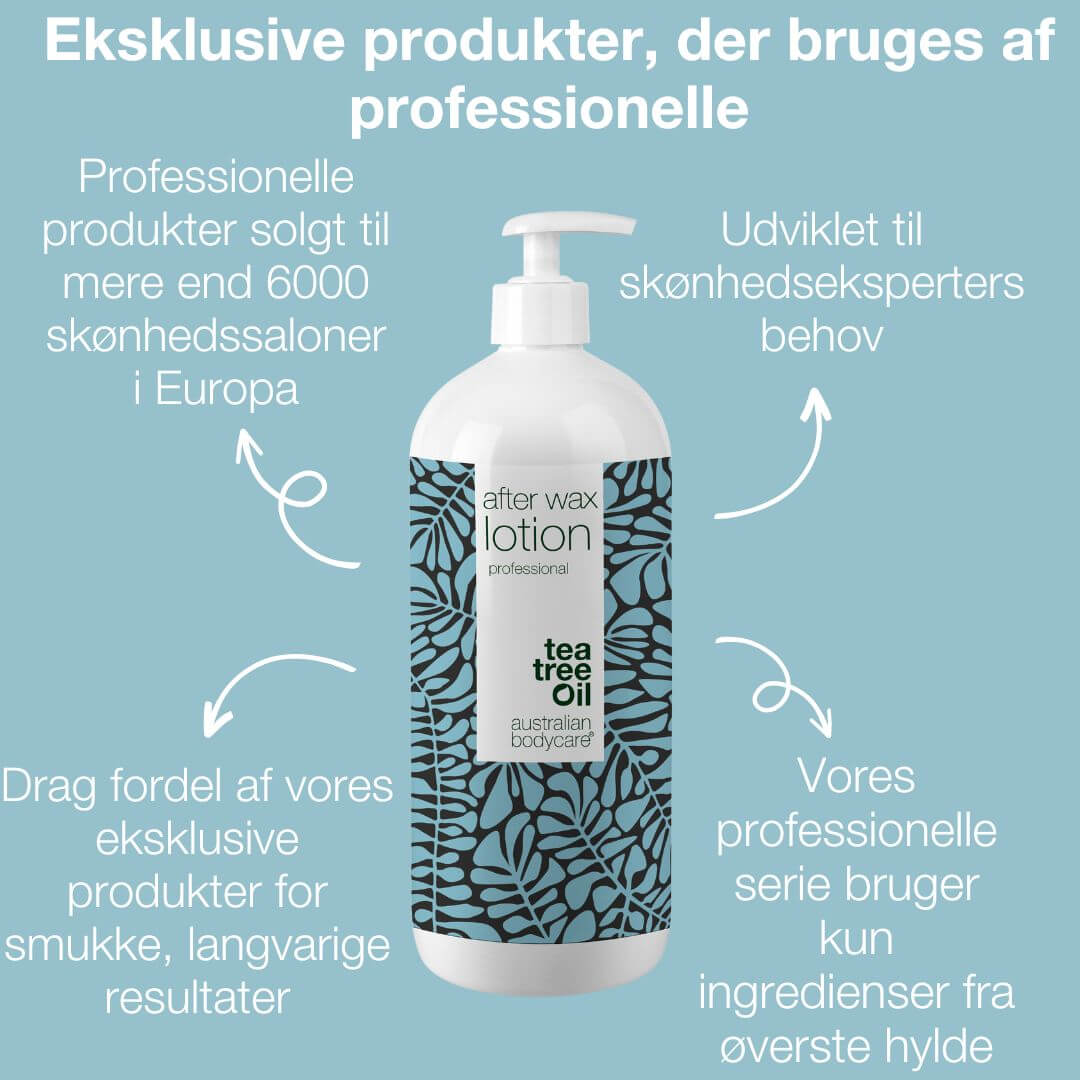 After Wax Lotion ärtyneelle iholle — Rauhoittaa ja kosteuttaa ihoa karvanpoiston jälkeen, vähentää sisäänkasvaneita karvoja ja punoitusta.