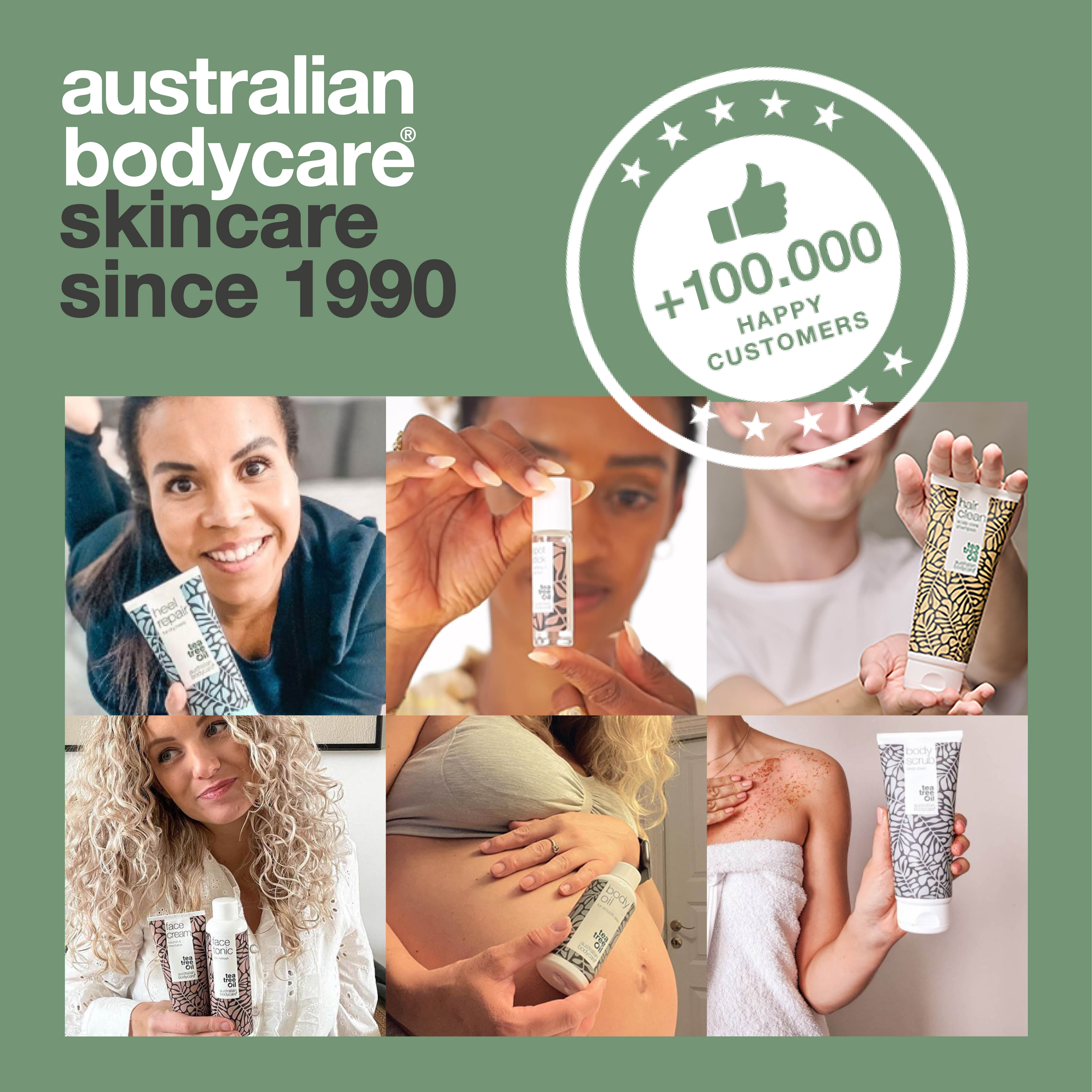 Australian Bodycare – ihonhoitoa vuodesta 1990, yli 100 000 tyytyväistä asiakasta