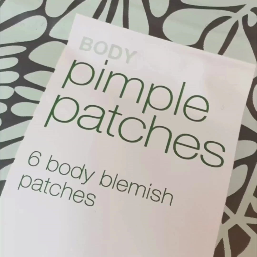 Body Pimple Patches – Näppylaastarit vartalolle 