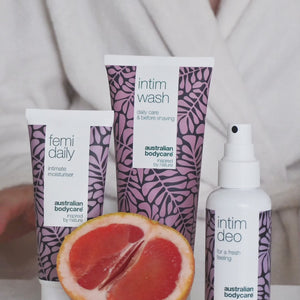 3 intiimituotetta hajun torjuntaan — Kolme intiimituotetta hajuun, kutinaan ja ärsytykseen luonnollisilla aktiiveilla.