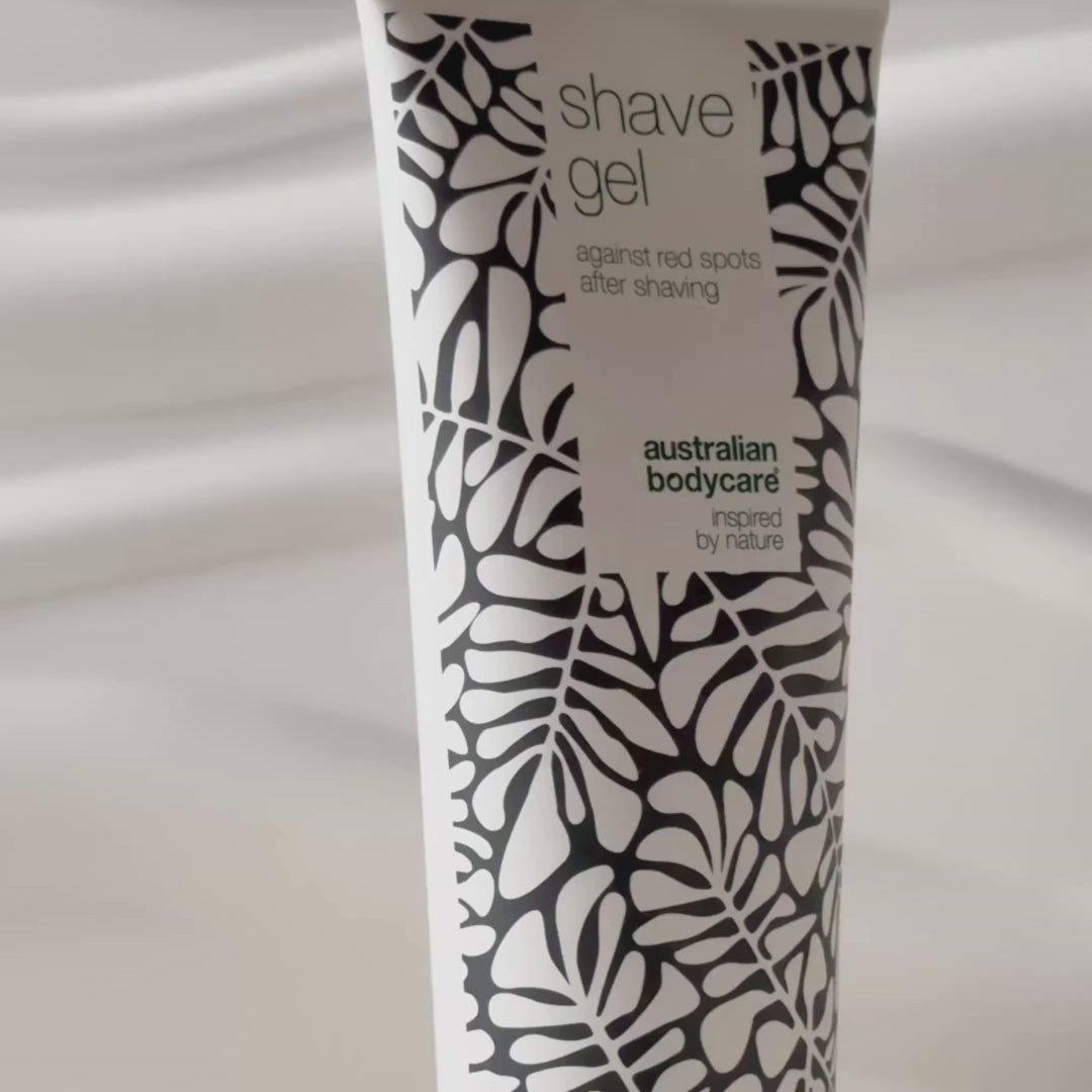 Parranajogeeli punoitukseen ja näppyihin — Paranneltu geeli ehkäisee punoitusta ja karvatulehduksia luonnollisin ainesosin.